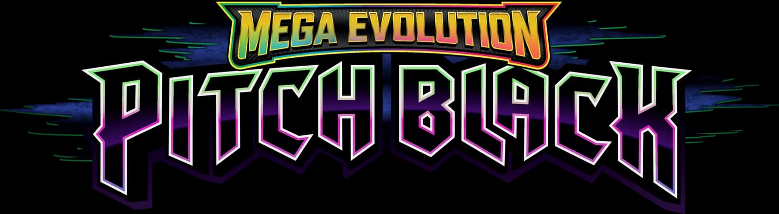 MEGA EVOLUTION — PITCH BLACK set loqosu